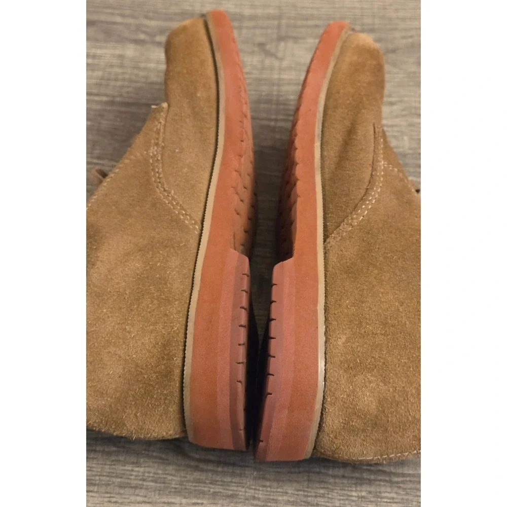 Sperry Tevin Suede Lace Up Oxford Shoes Youth Size‎ 2 Brown